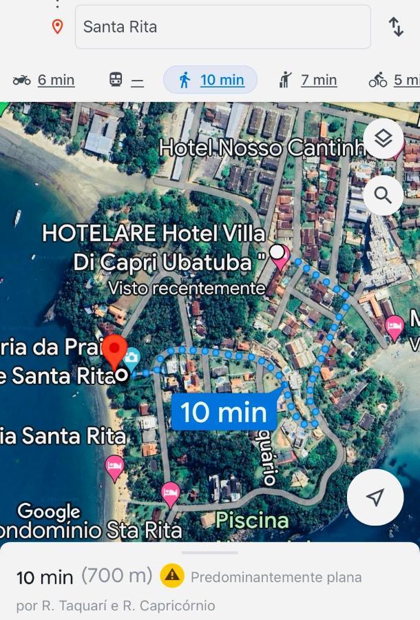 Apartamento Aconchegante Enseada, Santa Rita - Ubatuba Exterior foto